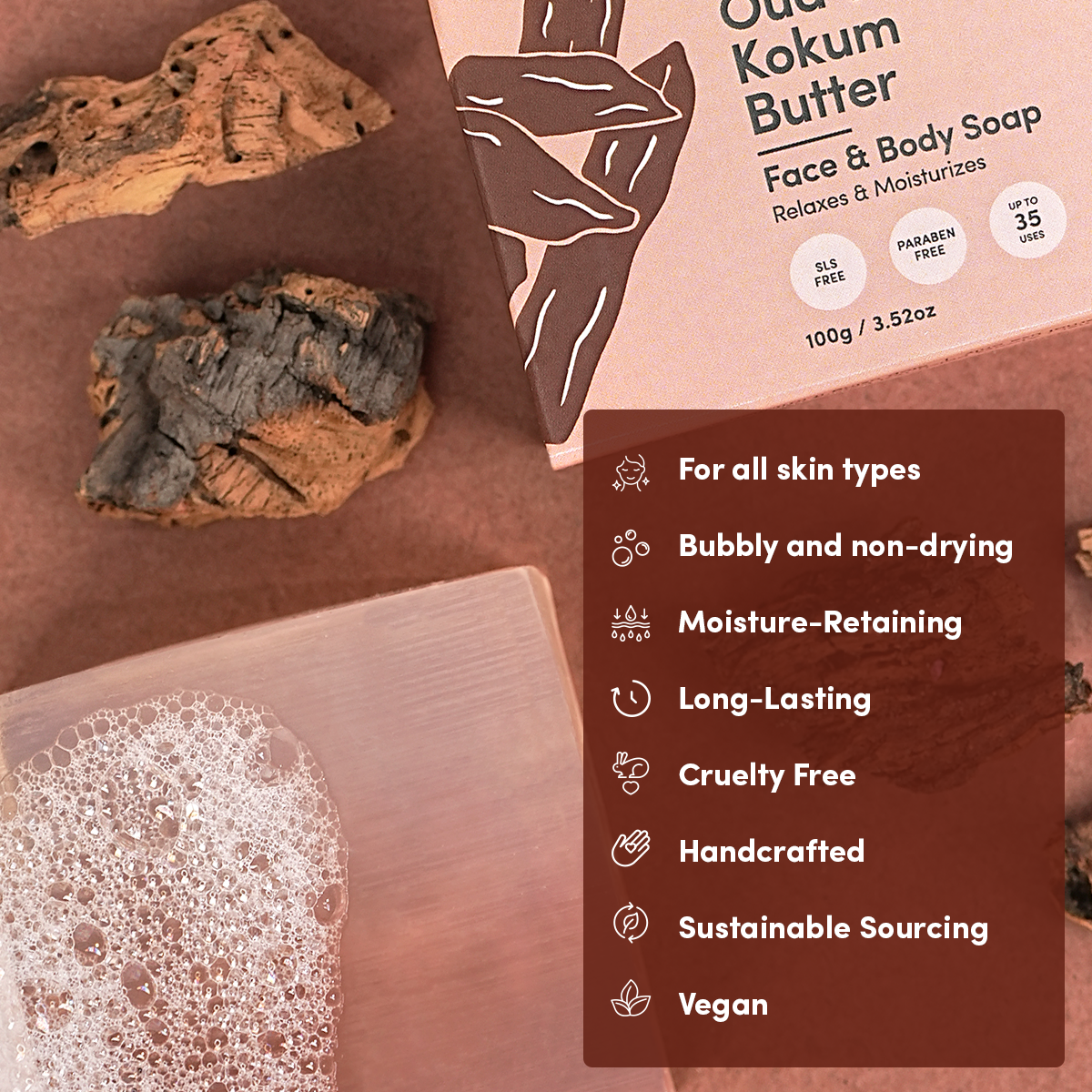 Oud with Kokum Butter Soap