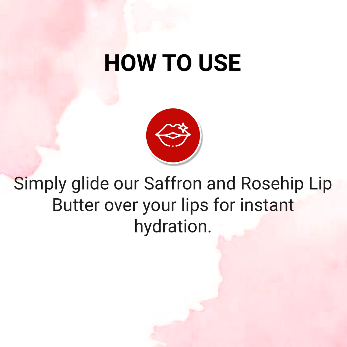 Saffron and Rosehip Lip Butter