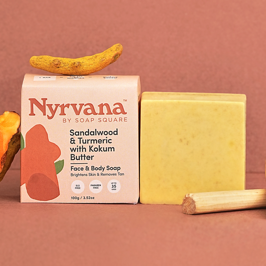 Sandalwood & Turmeric with Kokum Butter Soap