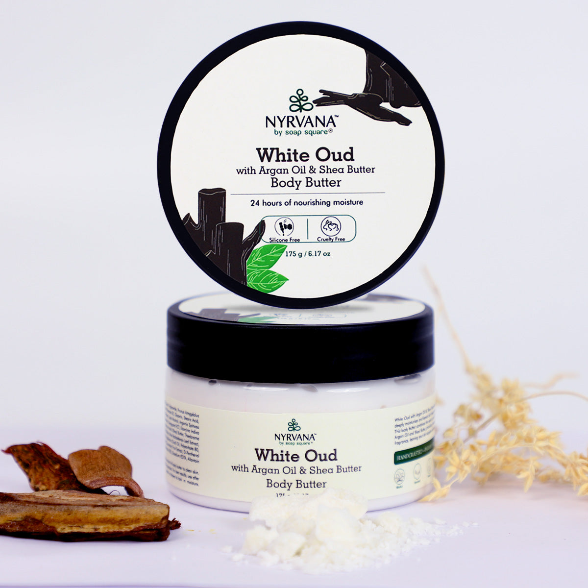 White Oud with Argan Oil & Shea Butter Body Butter