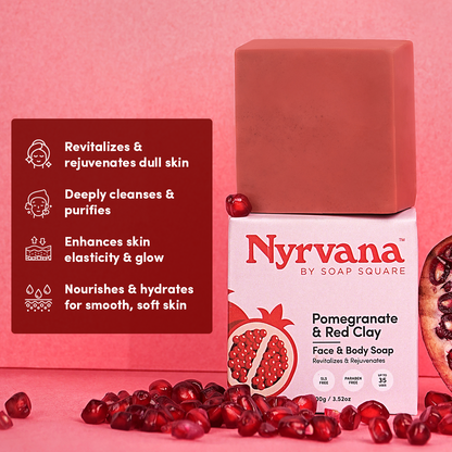 Pomegranate & Red Clay & Soap