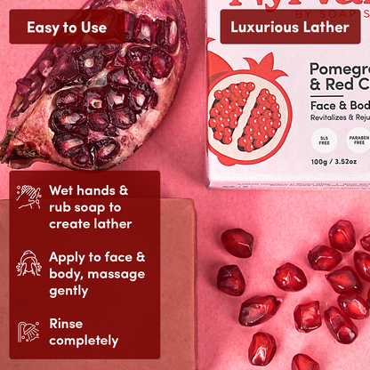 Pomegranate & Red Clay & Soap