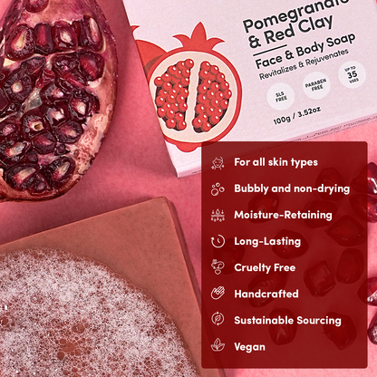 Pomegranate & Red Clay & Soap