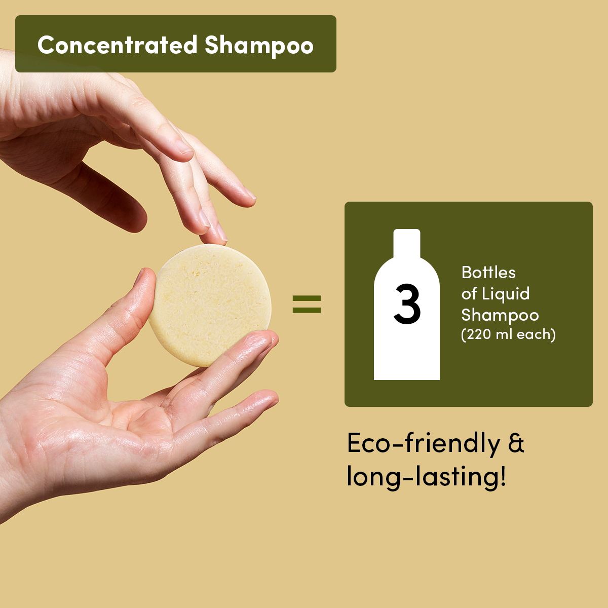 Argan Oil & Lemongrass Shampoo Bar (For Weak & Dull Hair)