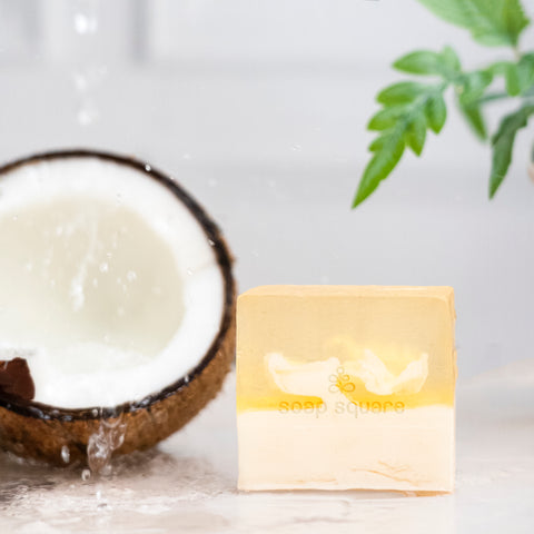 Desiccated Coconut with Coconut Oil Soap