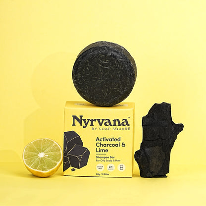 Activated Charcoal & Lime Shampoo Bar (for oily scalp)