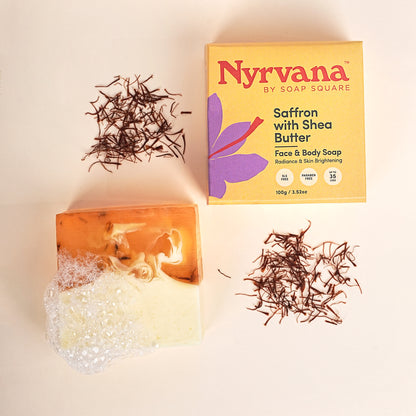 Kashmiri Saffron with Shea Butter Soap